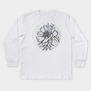 Blooming Flower Kids Long Sleeve T-Shirt
